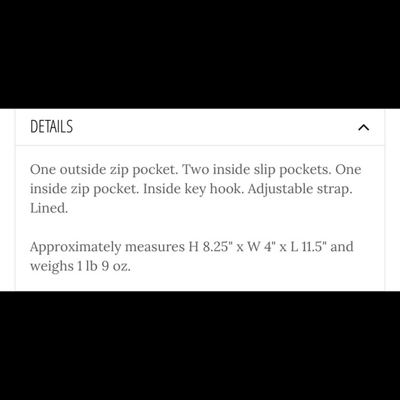 DOONEY AND BOURKE CROSSBODY NWT - Picture 6 of 7